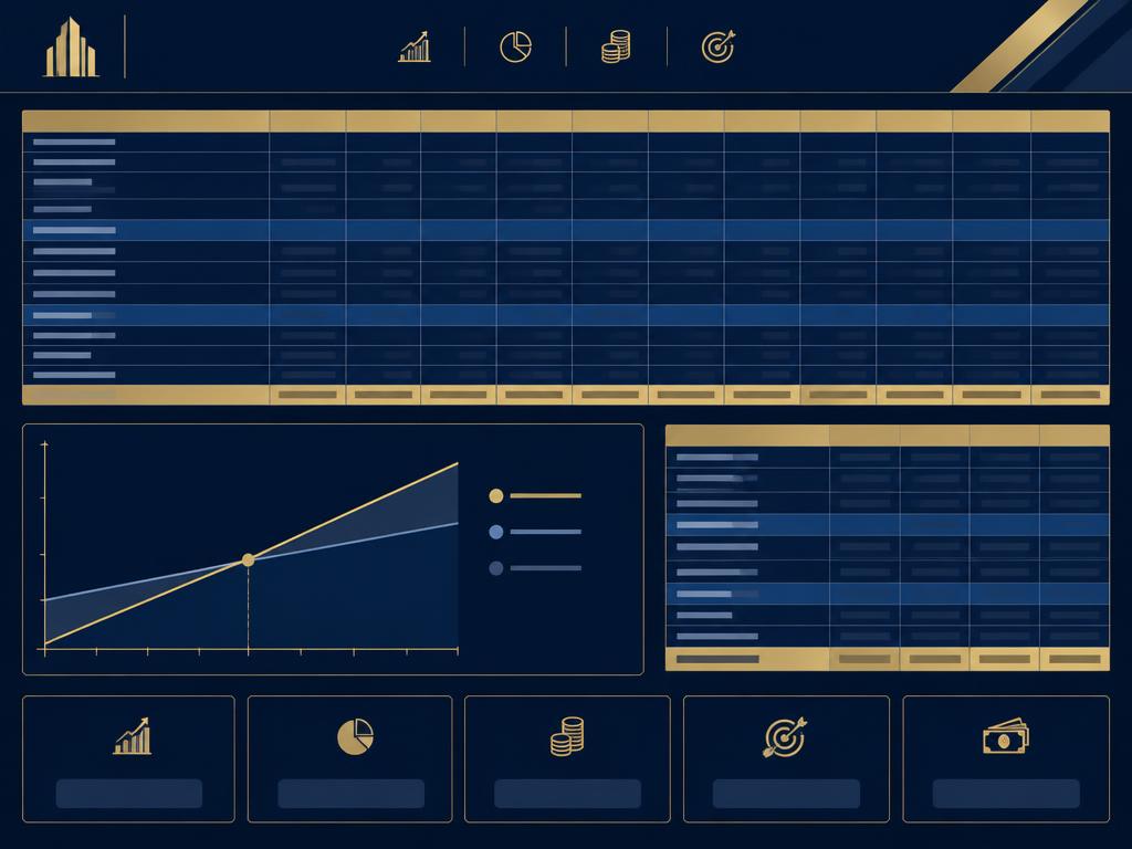 Plano Financeiro — Break-even + DRE